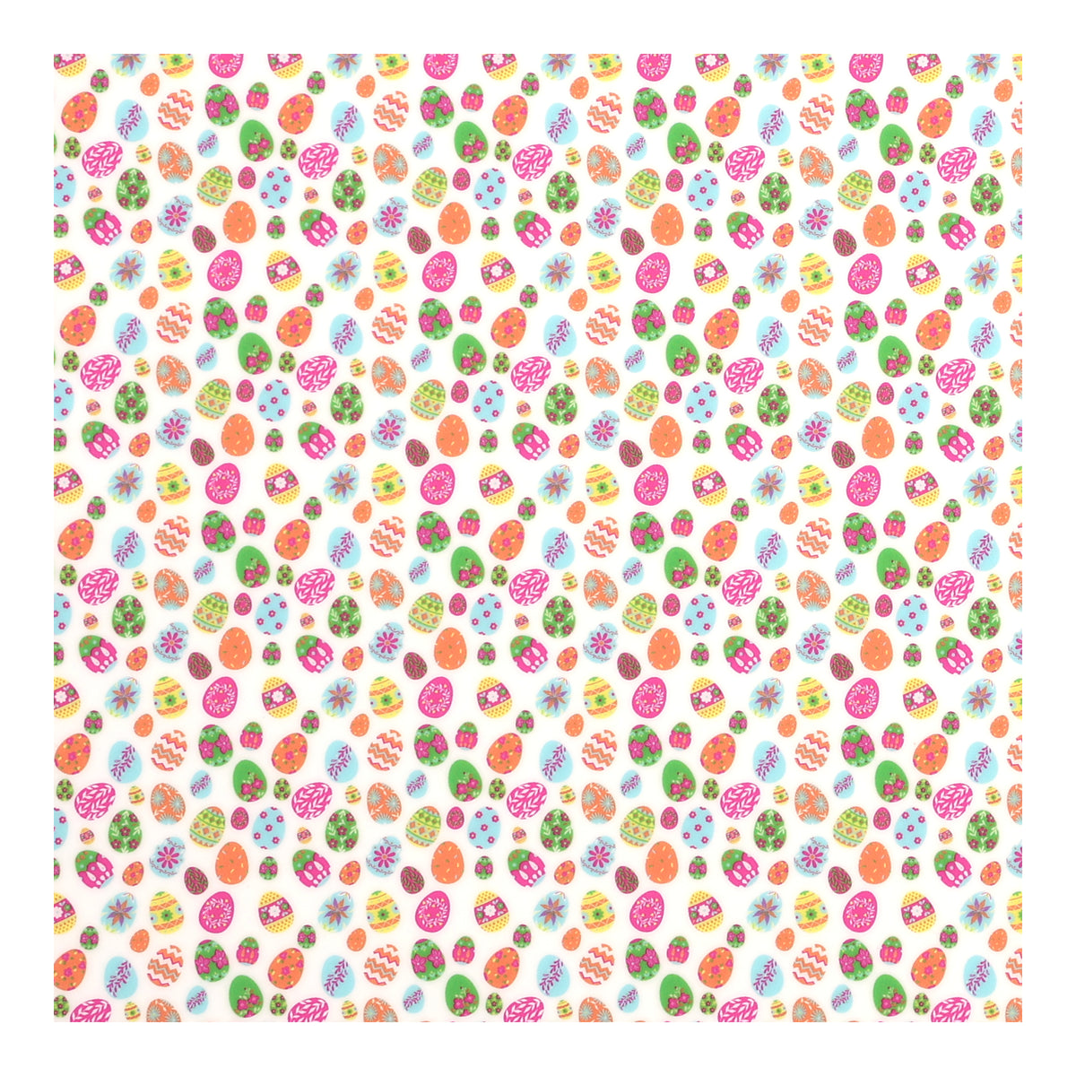 PatternPly® Full Coverage Painted Easter Eggs MICRO sheet showing the pattern