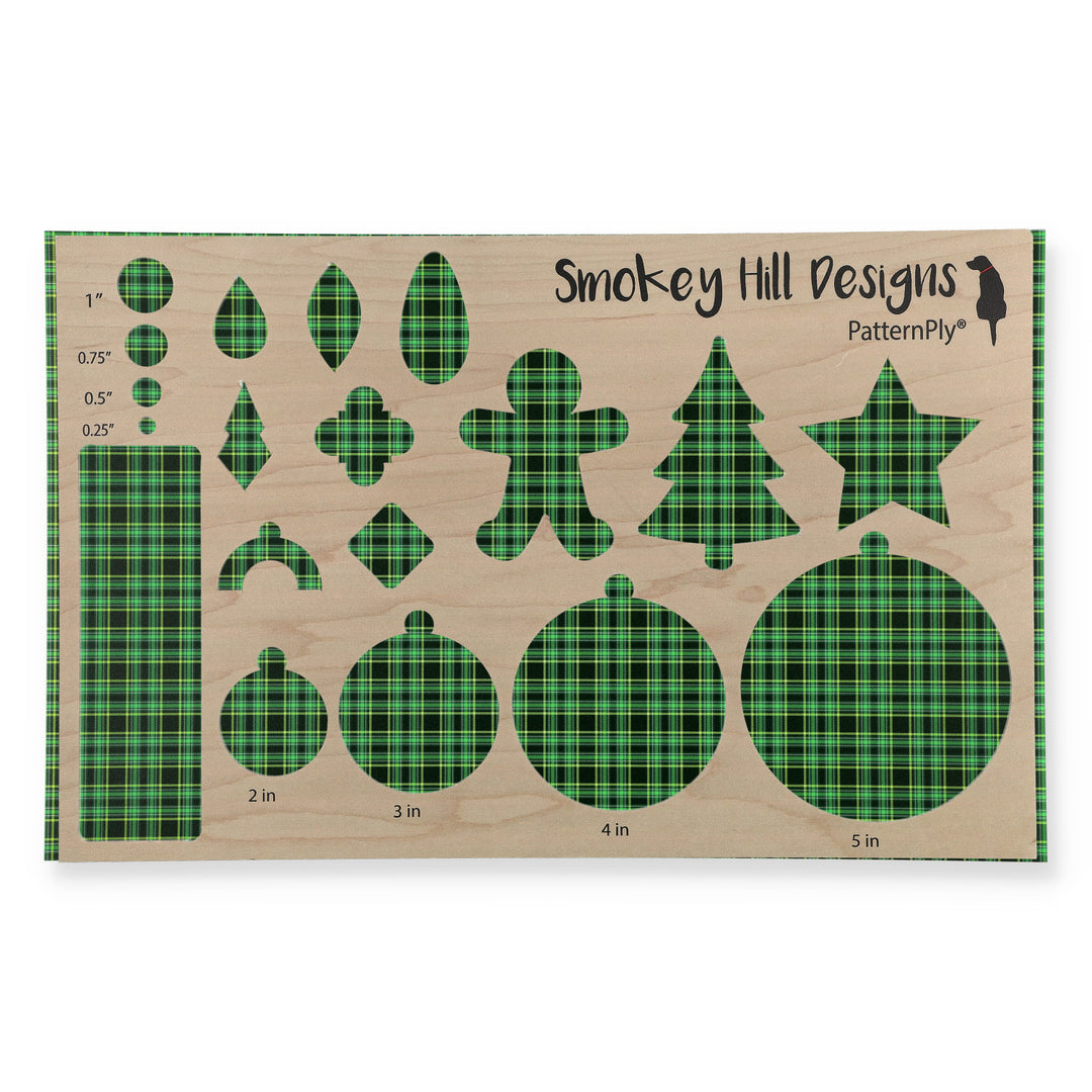 PatternPly® Transparent Irish Tartan Plaid