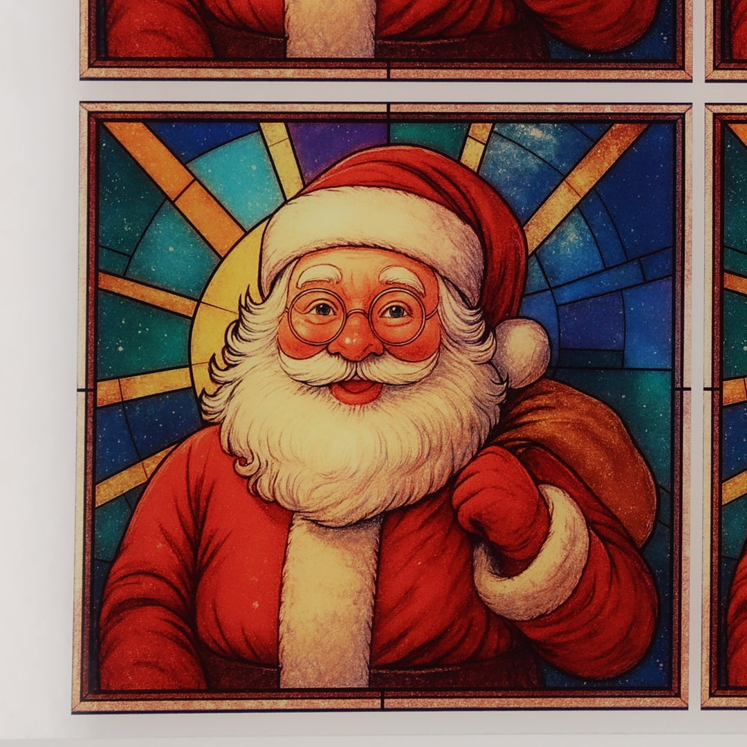 PatternPly® Transparent Santa Claus Large