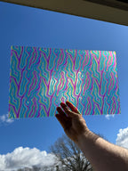 PatternPly® Transparent Preppy Sketched Lines sheet showing the pattern
