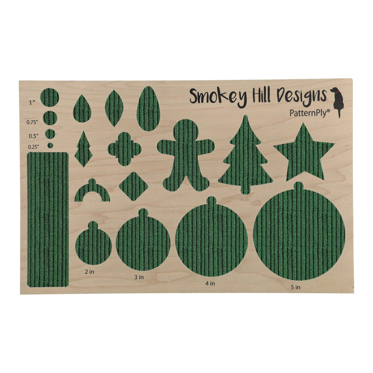 PatternPly® Transparent Knitted Green product photo 2