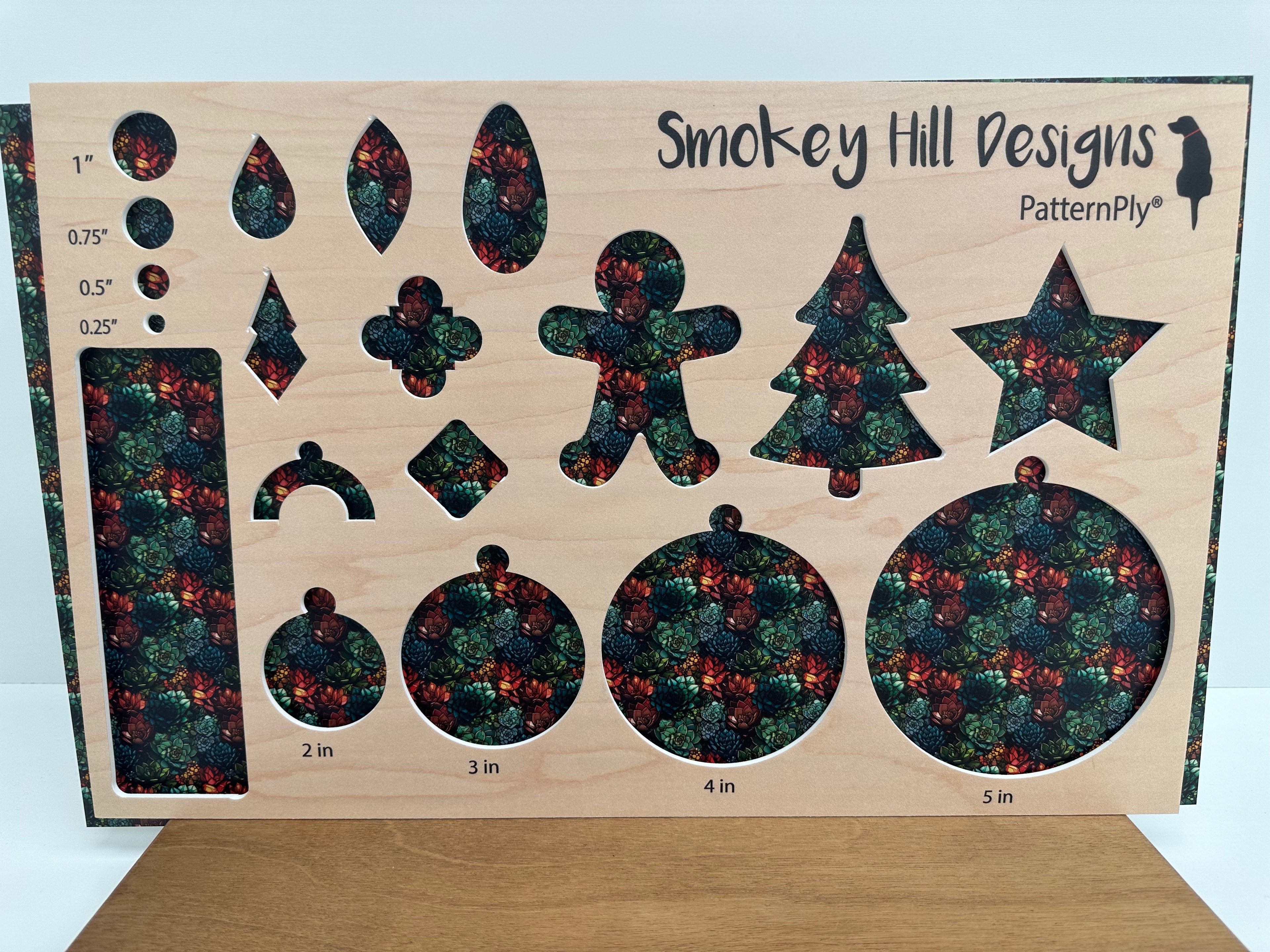 PatternPly® Full Coverage Micro Succulent Stained Glass product photo 2