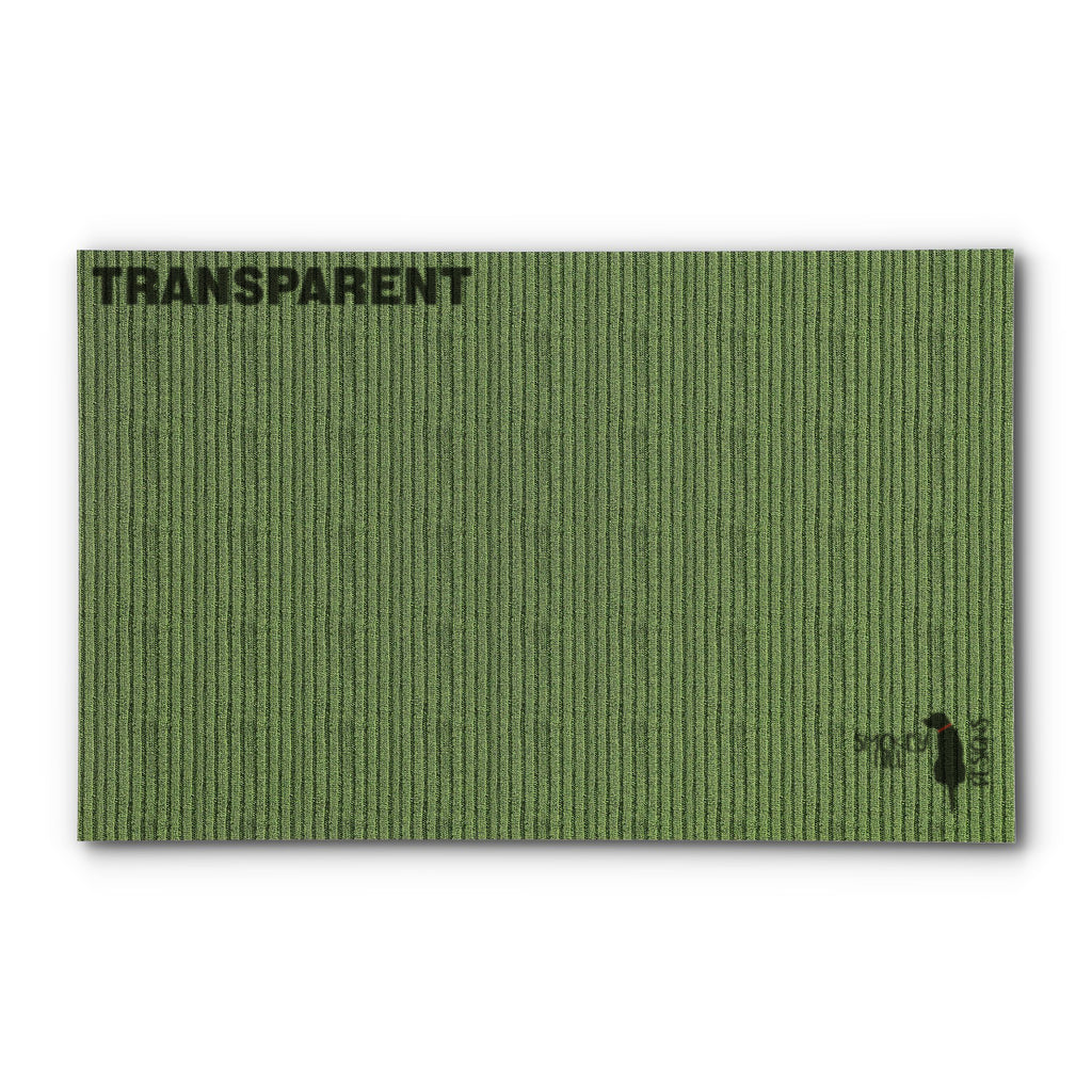PatternPly® Transparent Knitted Olive sheet showing the pattern