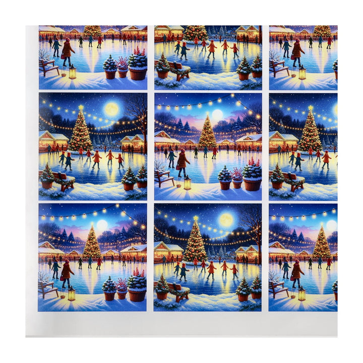 PatternPly® Transparent Winter Skating Small