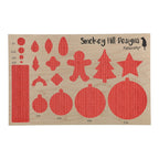 PatternPly® Transparent Knitted Red product photo 2