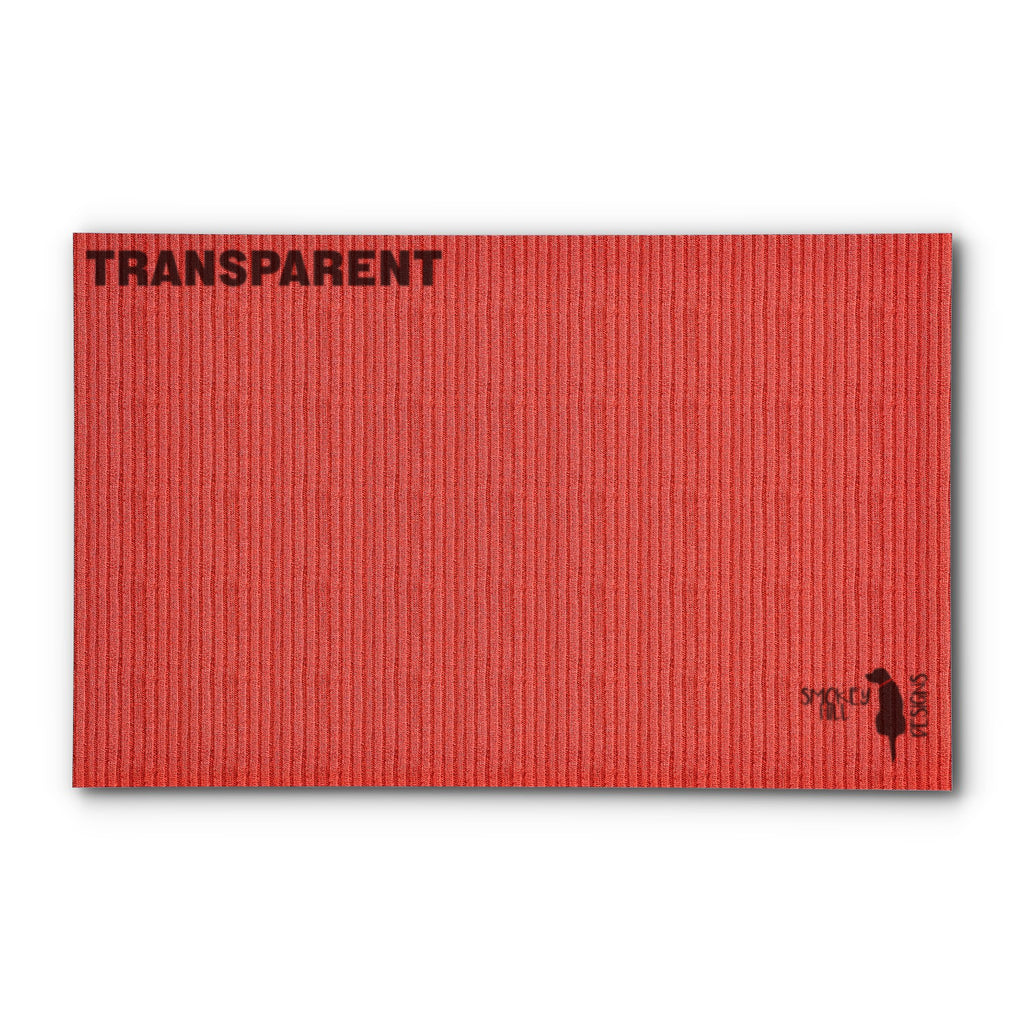 PatternPly® Transparent Knitted Red sheet showing the pattern