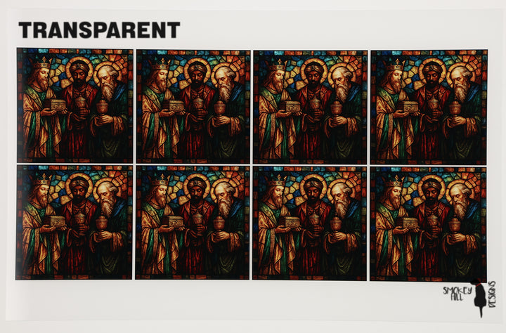 PatternPly® Transparent Three Wise Men Medium