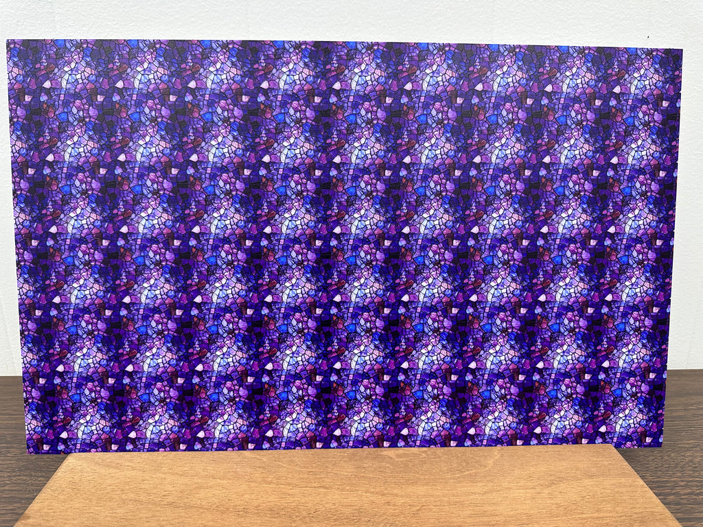 PatternPly® Full Coverage Micro Purple Stained Glass product photo 2