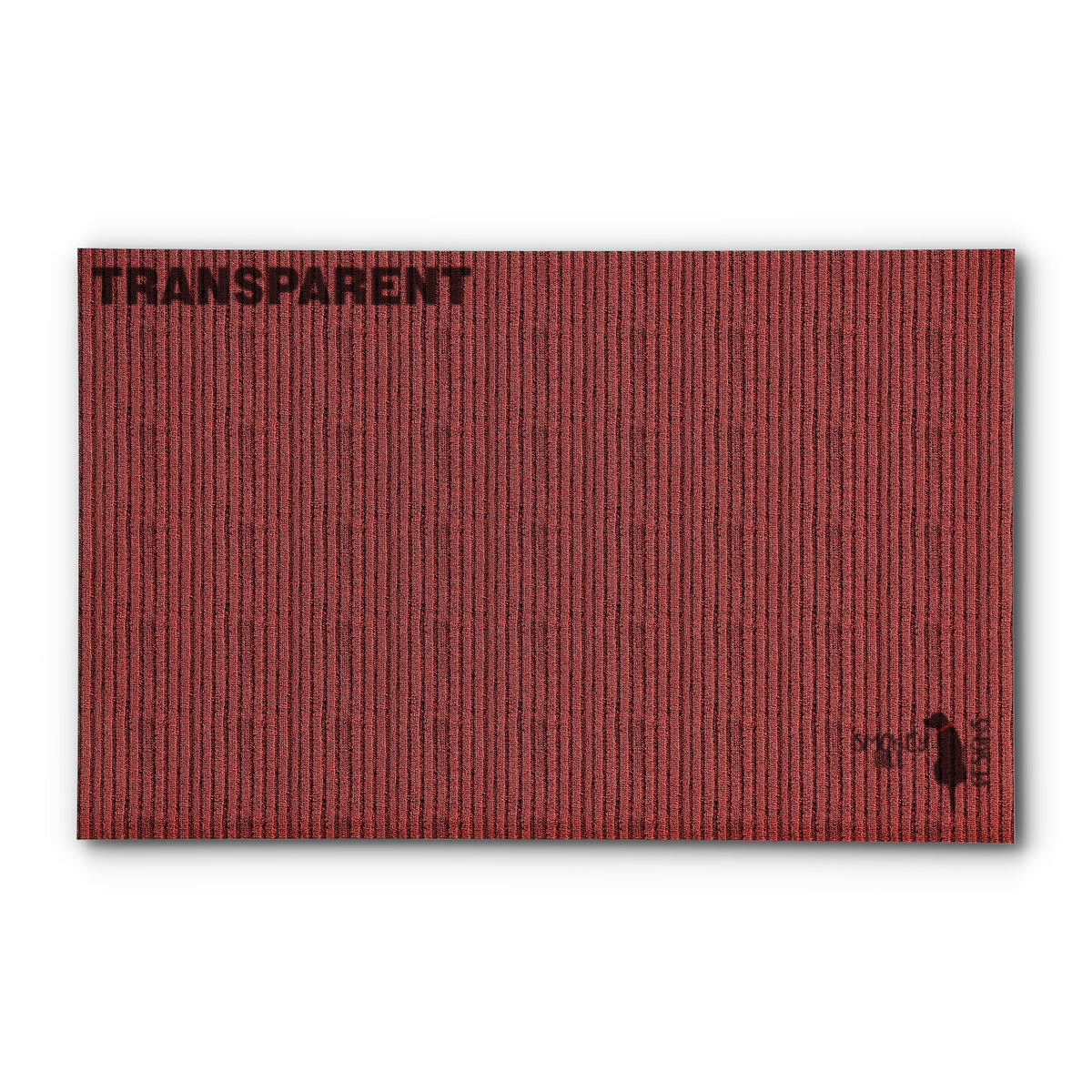PatternPly® Transparent Knitted Maroon sheet showing the pattern