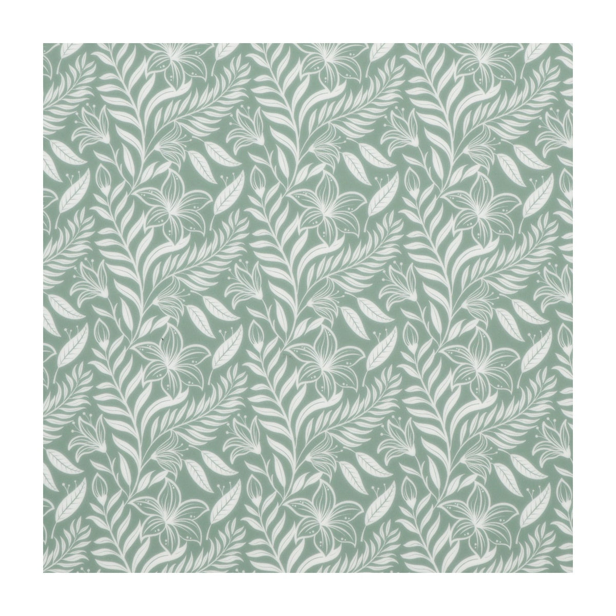 PatternPly® Full Coverage Quiet Fern Stillflora sheet showing the pattern