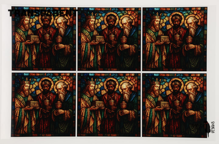 PatternPly® Transparent Three Wise Men Large