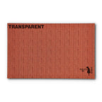 PatternPly® Transparent Knitted Orange sheet showing the pattern