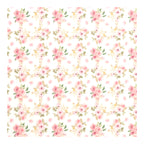 PatternPly® Full Coverage Pink Tea Party sheet showing the pattern