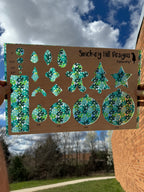 PatternPly® Transparent Green Floral product photo 2