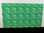 PatternPly® Transparent Green and White Tie Dye sheet showing the pattern