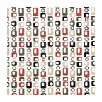 PatternPly® Scattered Mid Century Squares sheet showing the pattern