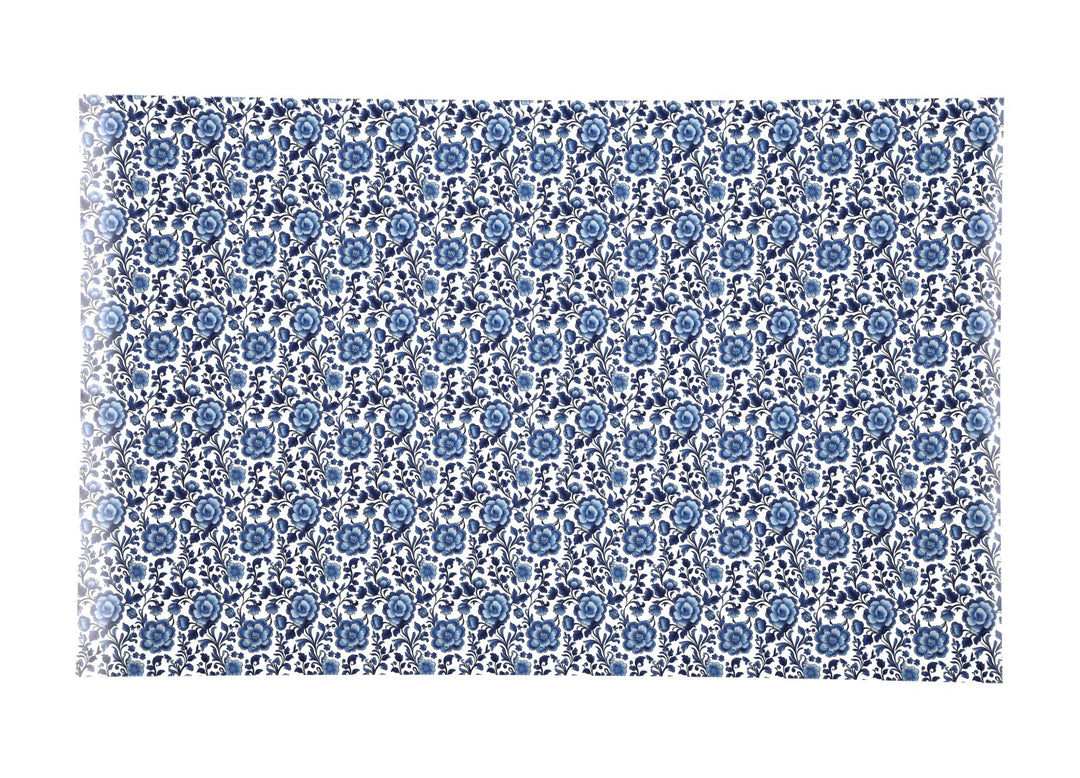 PatternPly® Scattered Blue Vine Floral