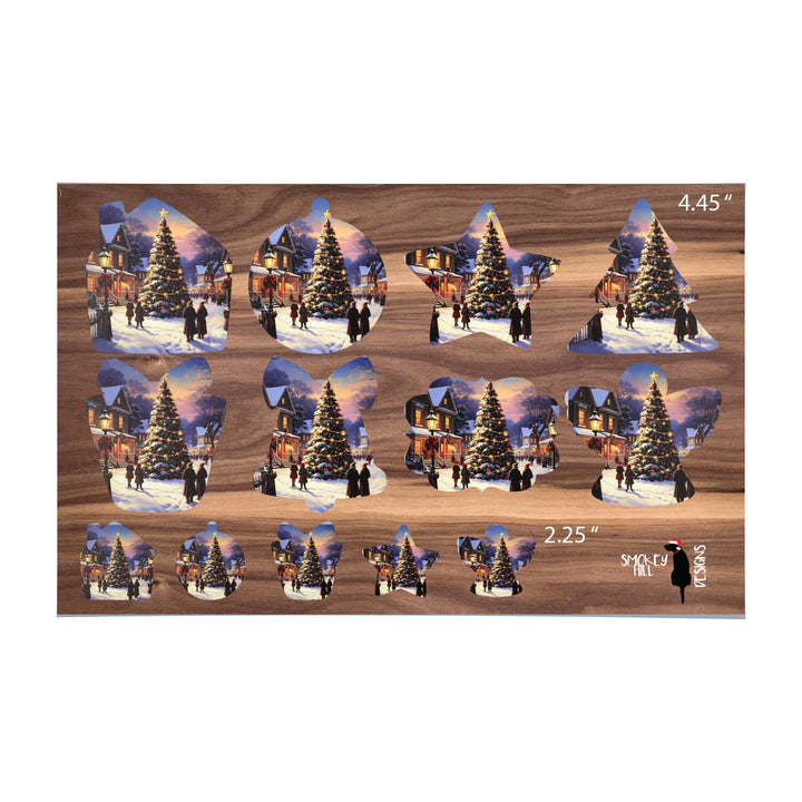 PatternPly® Full Coverage Americana Christmas Tree 2 sizes