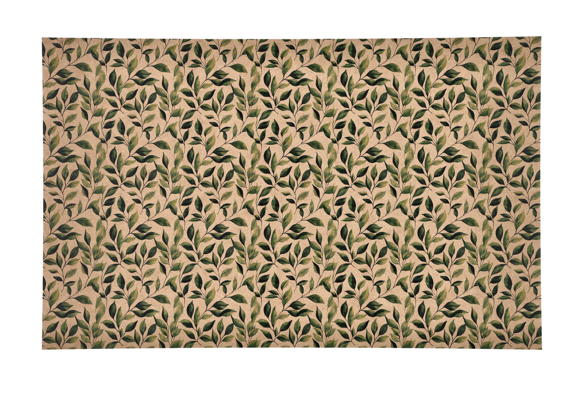 PatternPly® Naturals Green Watercolor Leaves product photo 3