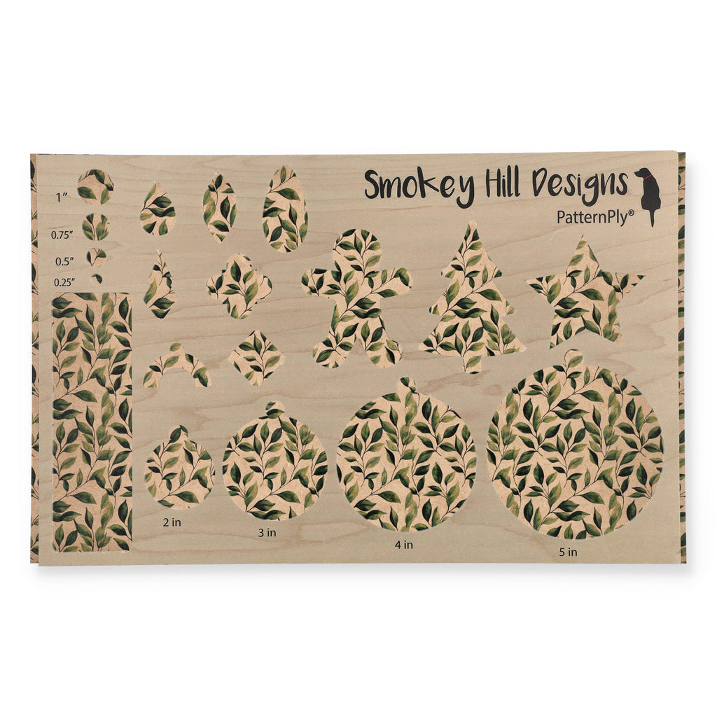 PatternPly® Naturals Green Watercolor Leaves product photo 4