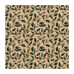PatternPly® Naturals Green Watercolor Leaves sheet showing the pattern