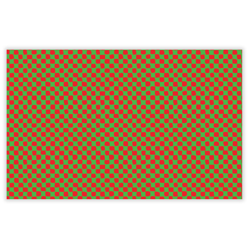 PatternPly® Full Coverage Red and Green Checkered product photo 2