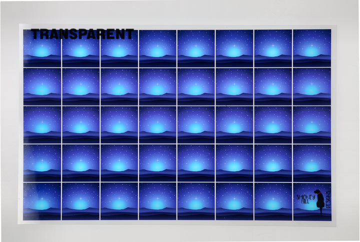 PatternPly® Transparent Nativity Night Sky Extra Small