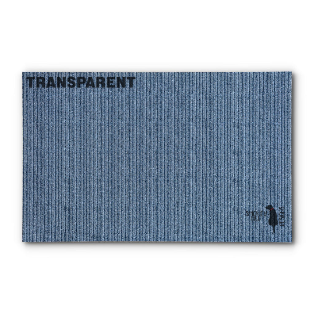 PatternPly® Transparent Knitted Slate sheet showing the pattern