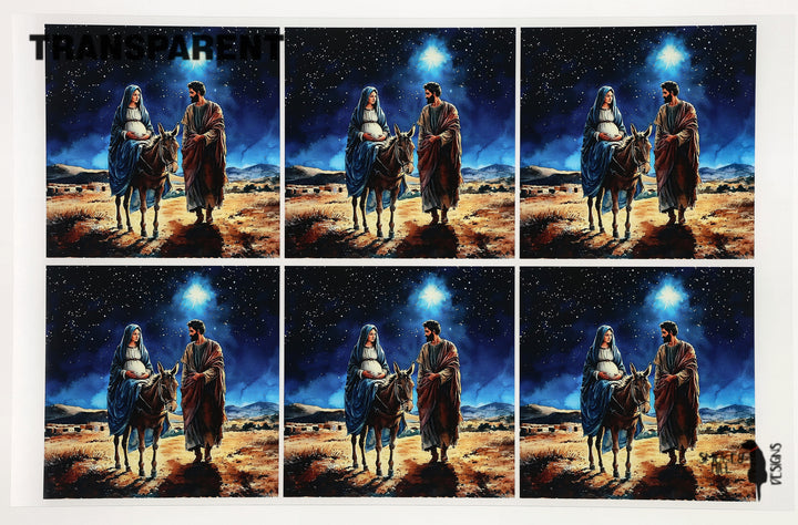 PatternPly® Transparent The Holy Night Large