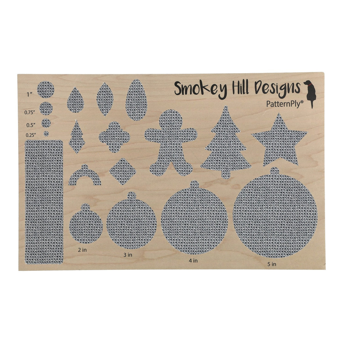 PatternPly® Transparent Seed Stitch Gray product photo 2