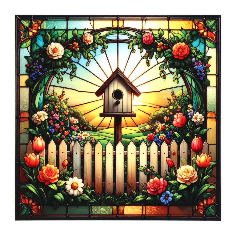 PatternPly® Transparent Spring Birdhouse Extra Small