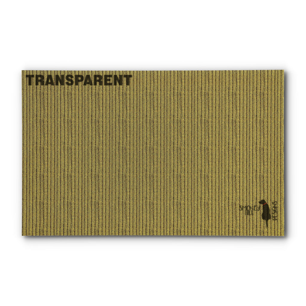 PatternPly® Transparent Knitted Yellow sheet showing the pattern