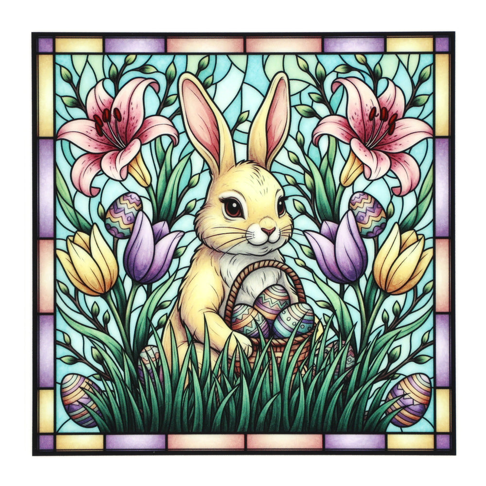 PatternPly® Full Coverage Bunnys Treasure Large