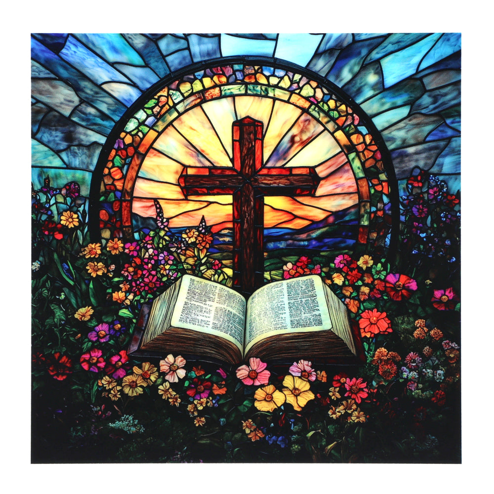 PatternPly® Transparent Cross and Scripture Small