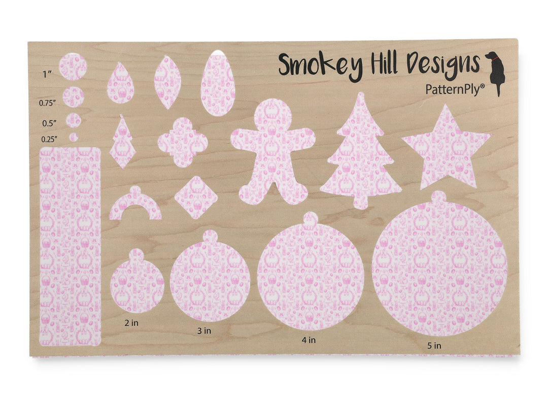 PatternPly® Full Coverage Pastel Pink Hand Drawn Easter
