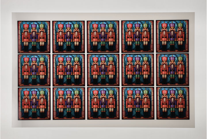 PatternPly® Full Coverage Pastel Nutcracker Small