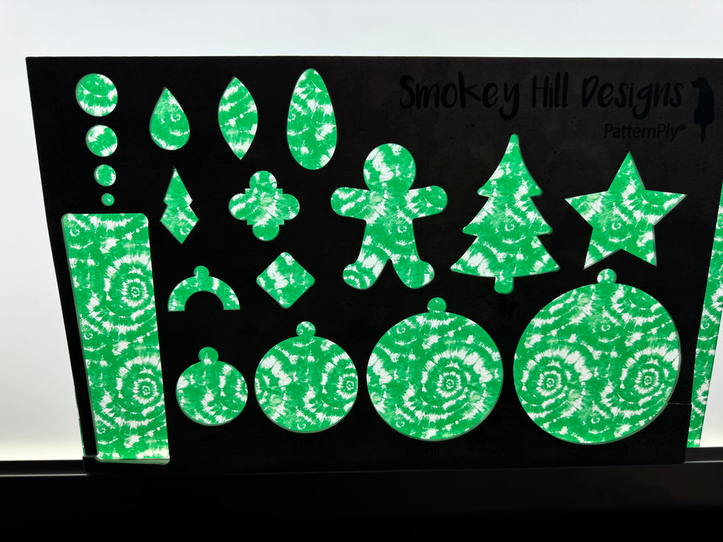 PatternPly® Transparent Green and White Tie Dye product photo 2