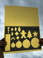 PatternPly® 19x24" Transparent Bees Original Scale product photo 2