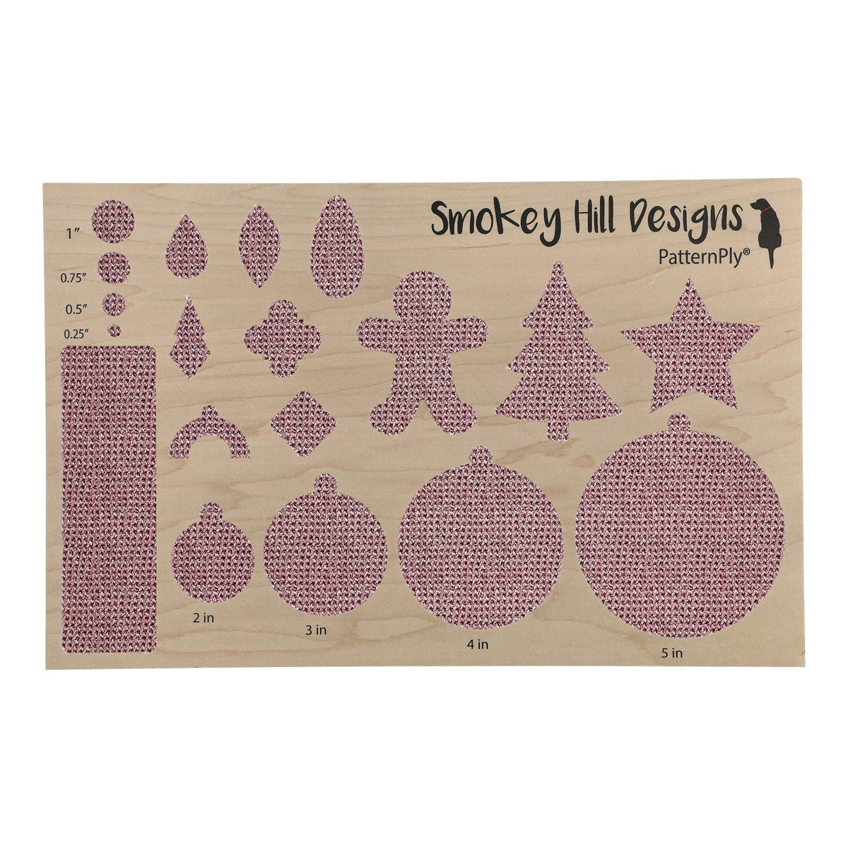 PatternPly® Transparent Seed Stitch Dusty Pink product photo 2