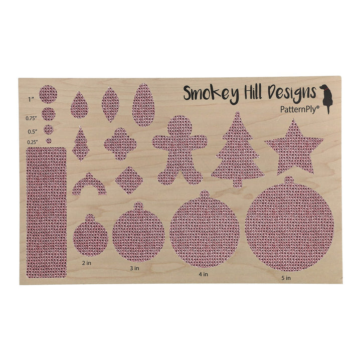 PatternPly® Transparent Seed Stitch Dusty Pink