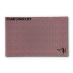 PatternPly® Transparent Seed Stitch Dusty Pink sheet showing the pattern