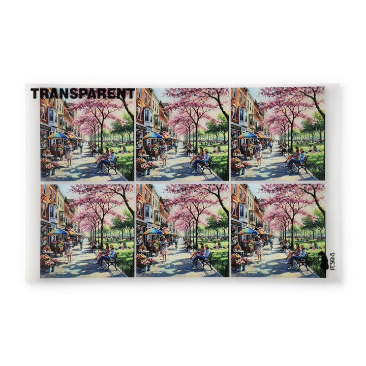 PatternPly® Transparent Spring in the City Large