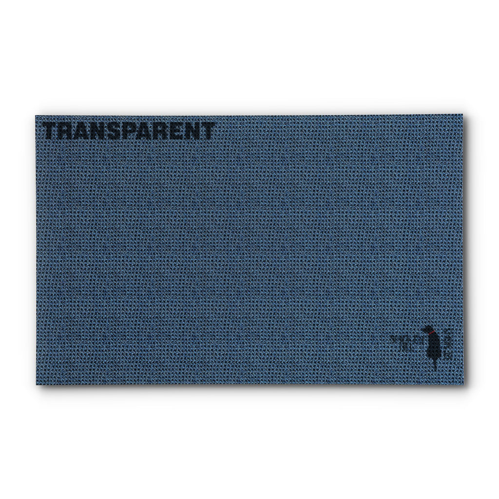 PatternPly® Transparent Seed Stitch Slate sheet showing the pattern