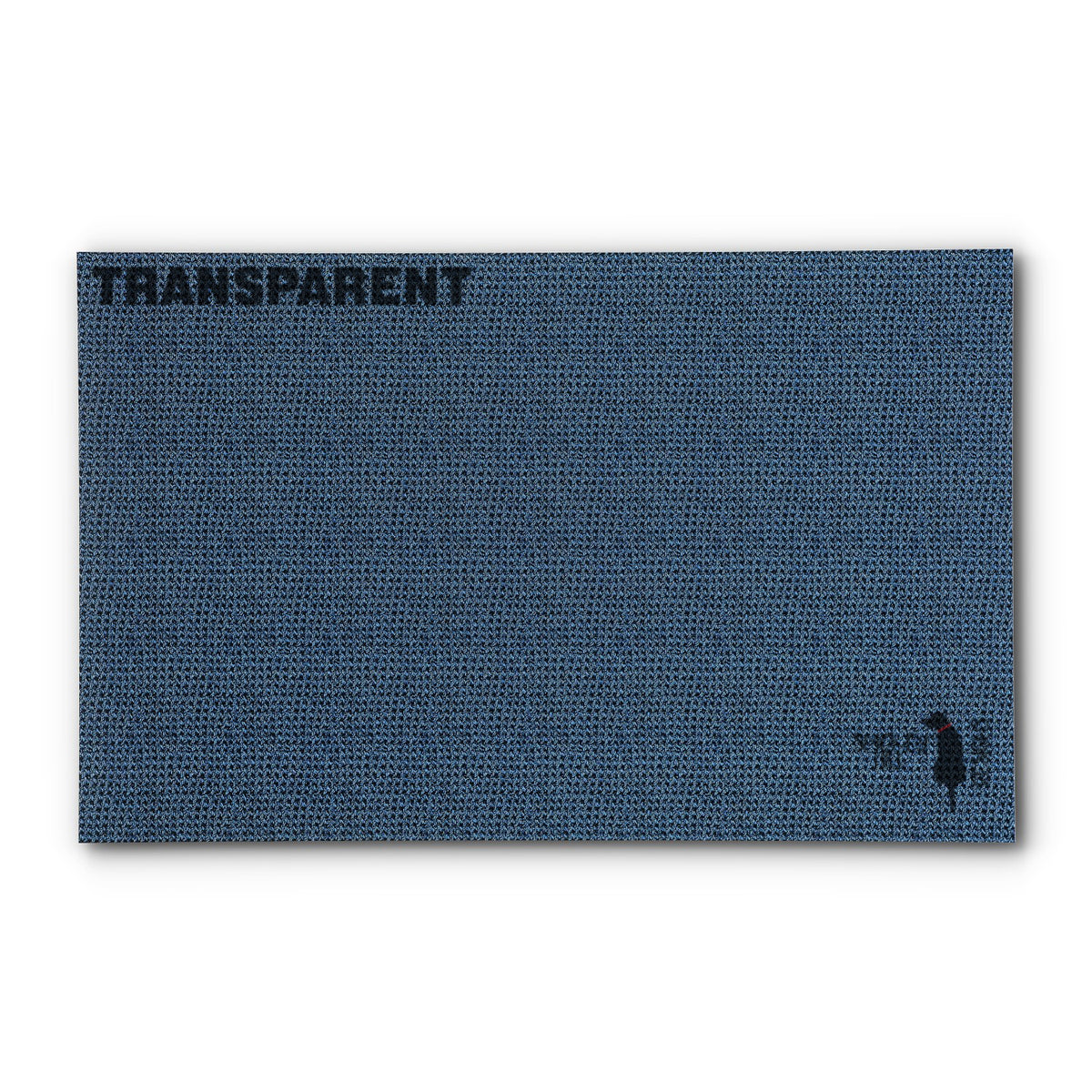 PatternPly® Transparent Seed Stitch Slate sheet showing the pattern