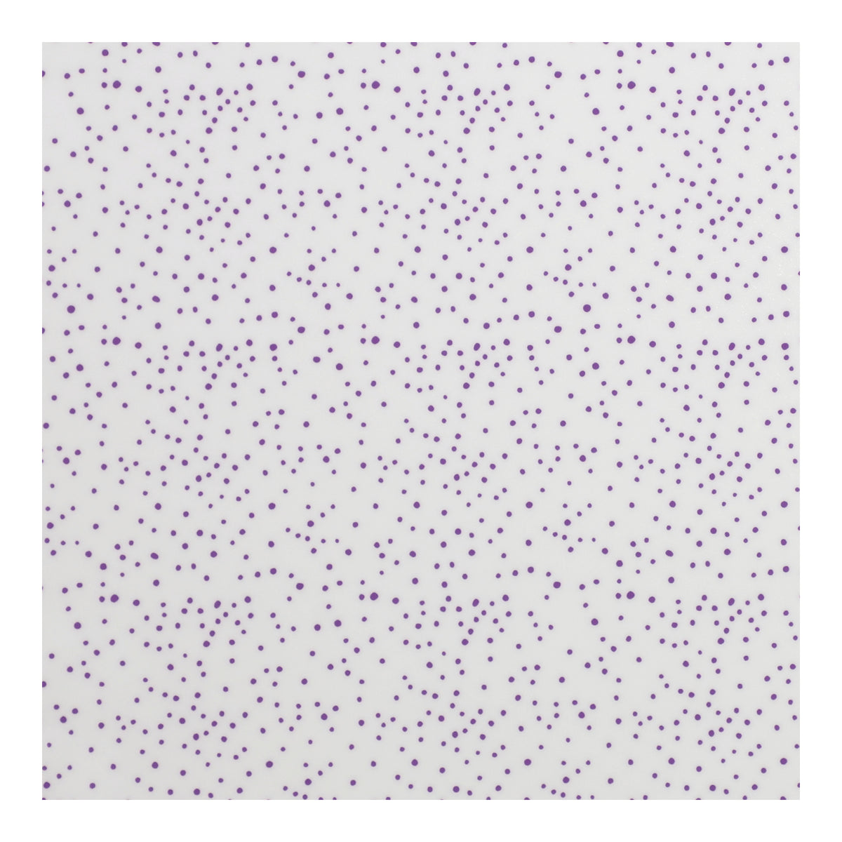 PatternPly® Full Coverage Pastel Green and Purple Dots DUO sheet showing the pattern