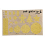 PatternPly® Transparent Seed Stitch Yellow product photo 2