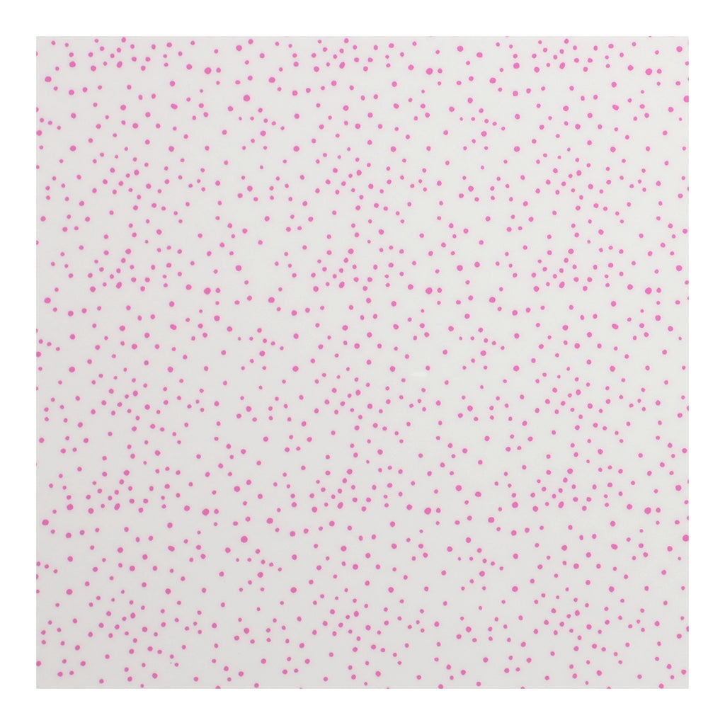 PatternPly® Full Coverage Pastel Pink and Blue Dots DUO sheet showing the pattern