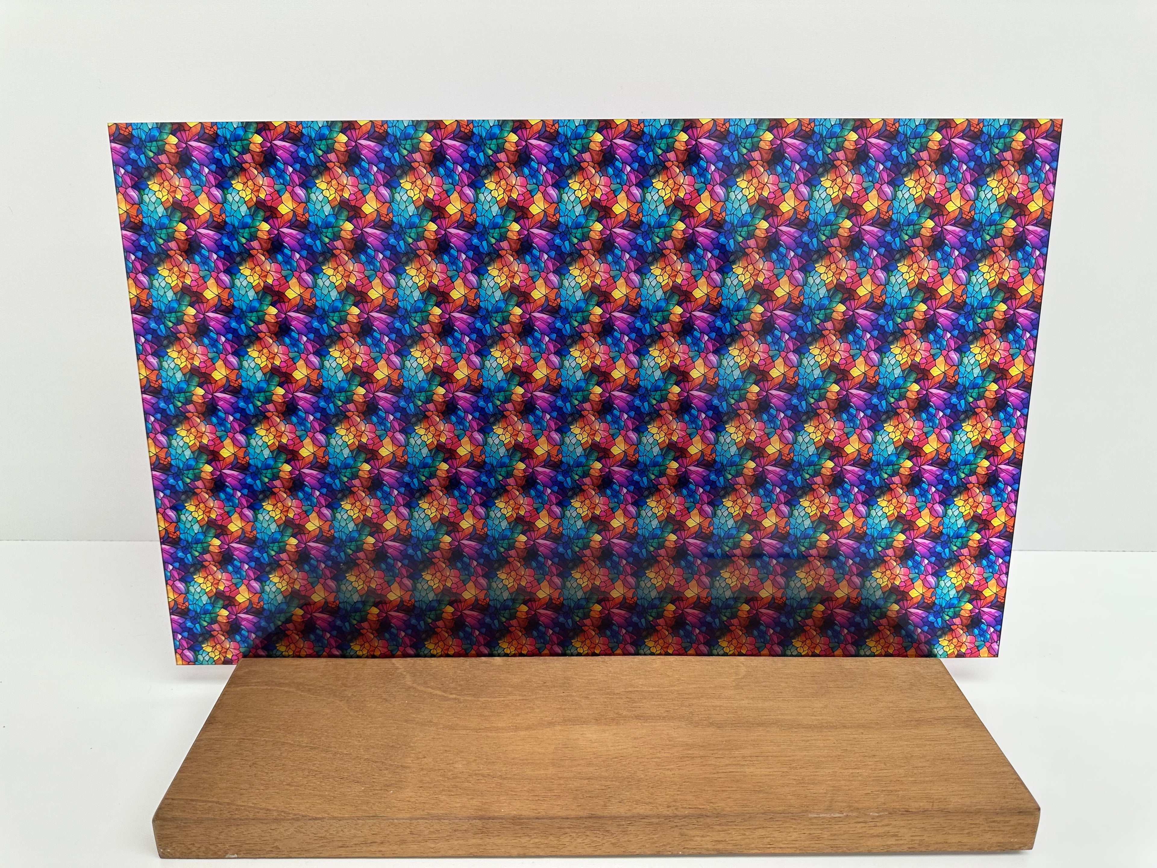 PatternPly® Transparent Micro Colorful Stained Glass product photo 3
