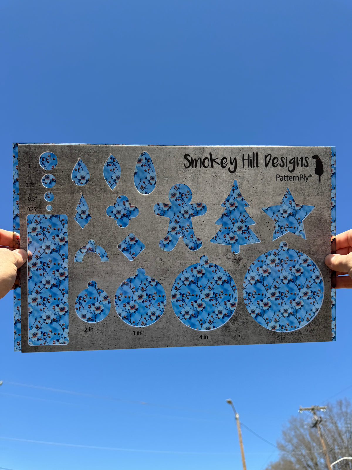 PatternPly® Transparent Watercolor Dogwood product photo 2