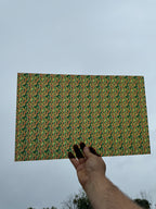 PatternPly® Transparent Micro Stained Glass Wheat sheet showing the pattern